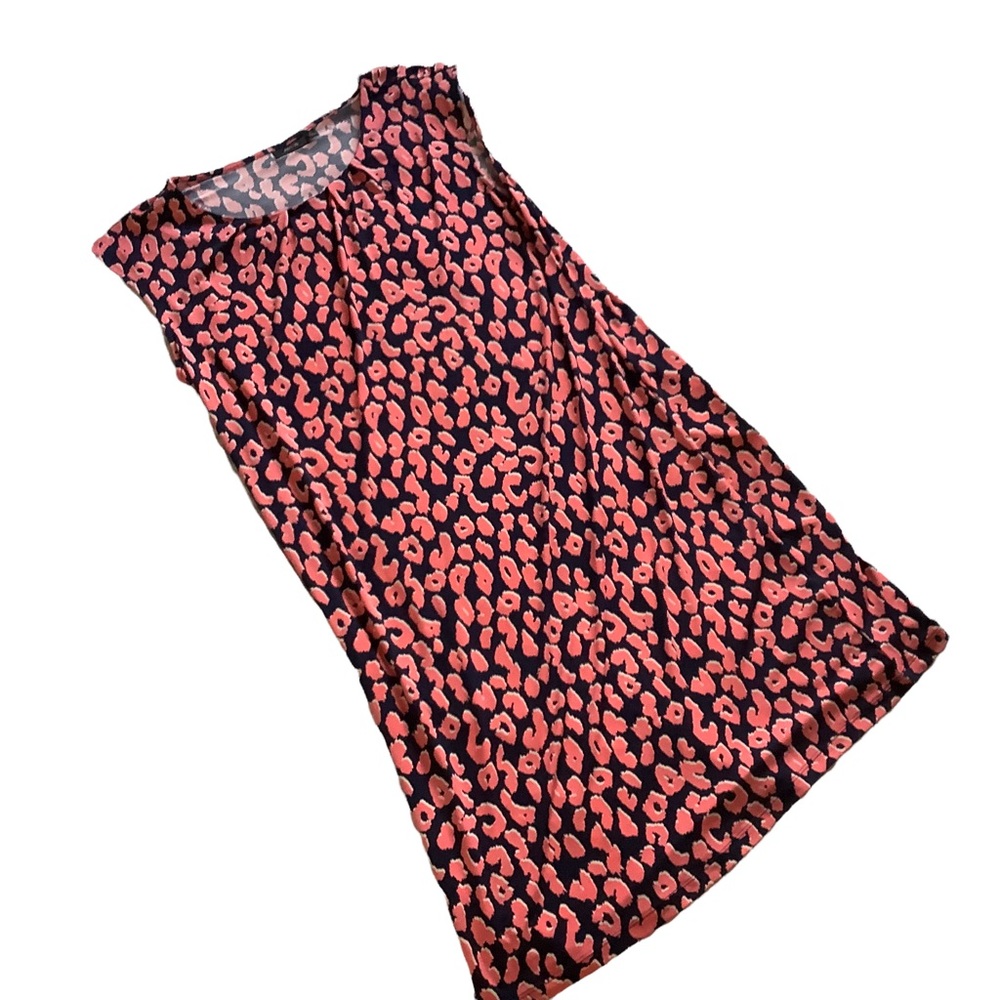 Apt. 9 Coral and Black Mini Dress